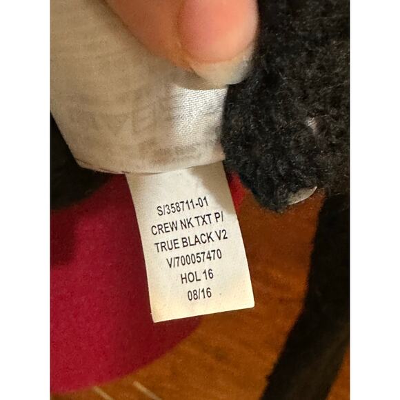 GAP Alpaca Wool Blend Crew Neck Pullover Chunky Knit Women's Sweater Black Small - Picture 8 of 10